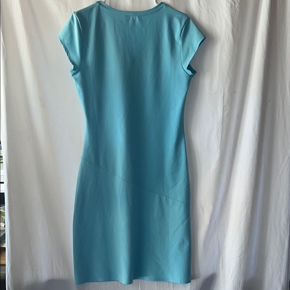 Athleta Light Blue Midi Dress - Picture 7 of 8